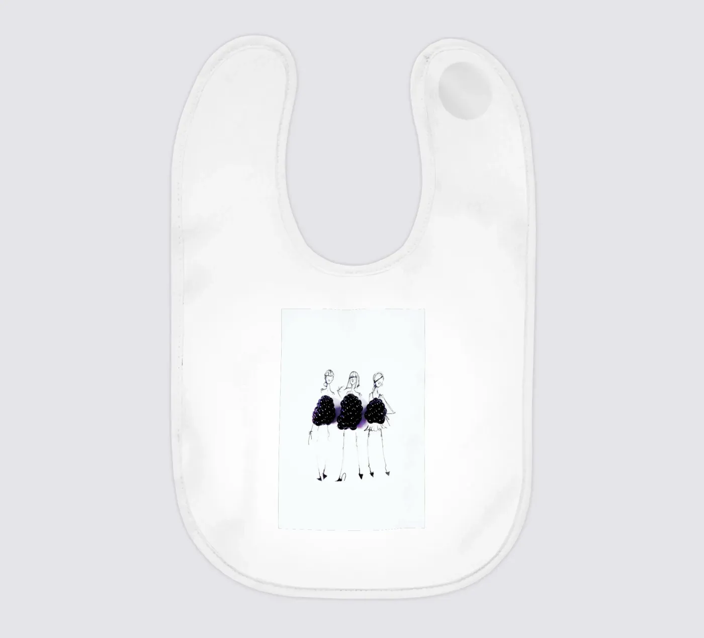 Berries Babylätzchen von Gretchen Roehrs