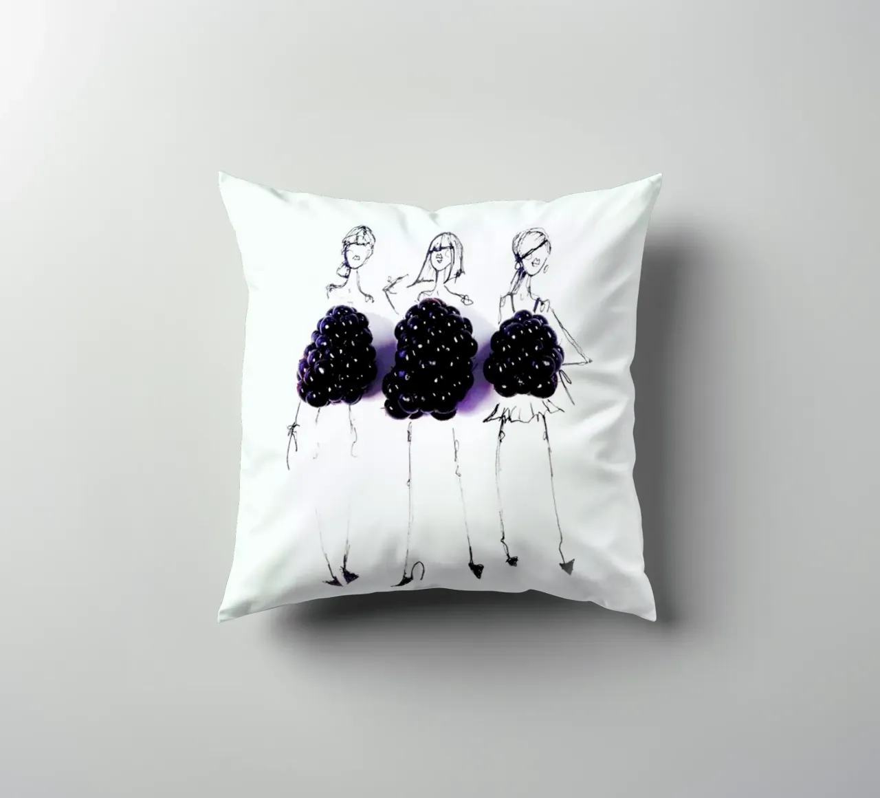 Berries cuscino da Gretchen Roehrs