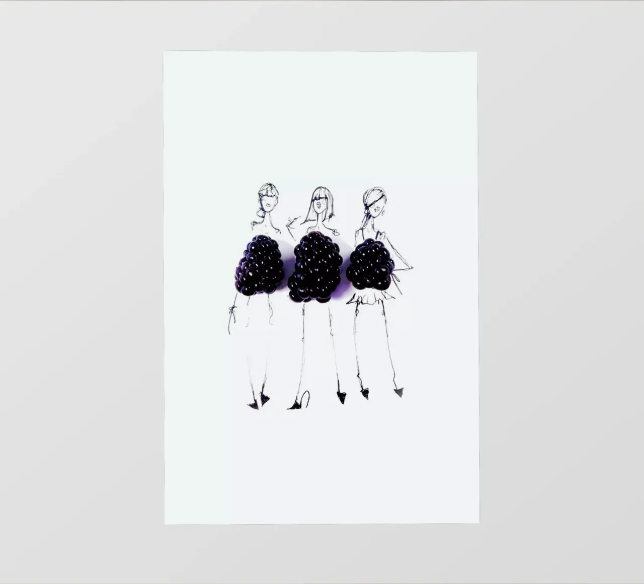 Berries telo in pvc da Gretchen Roehrs