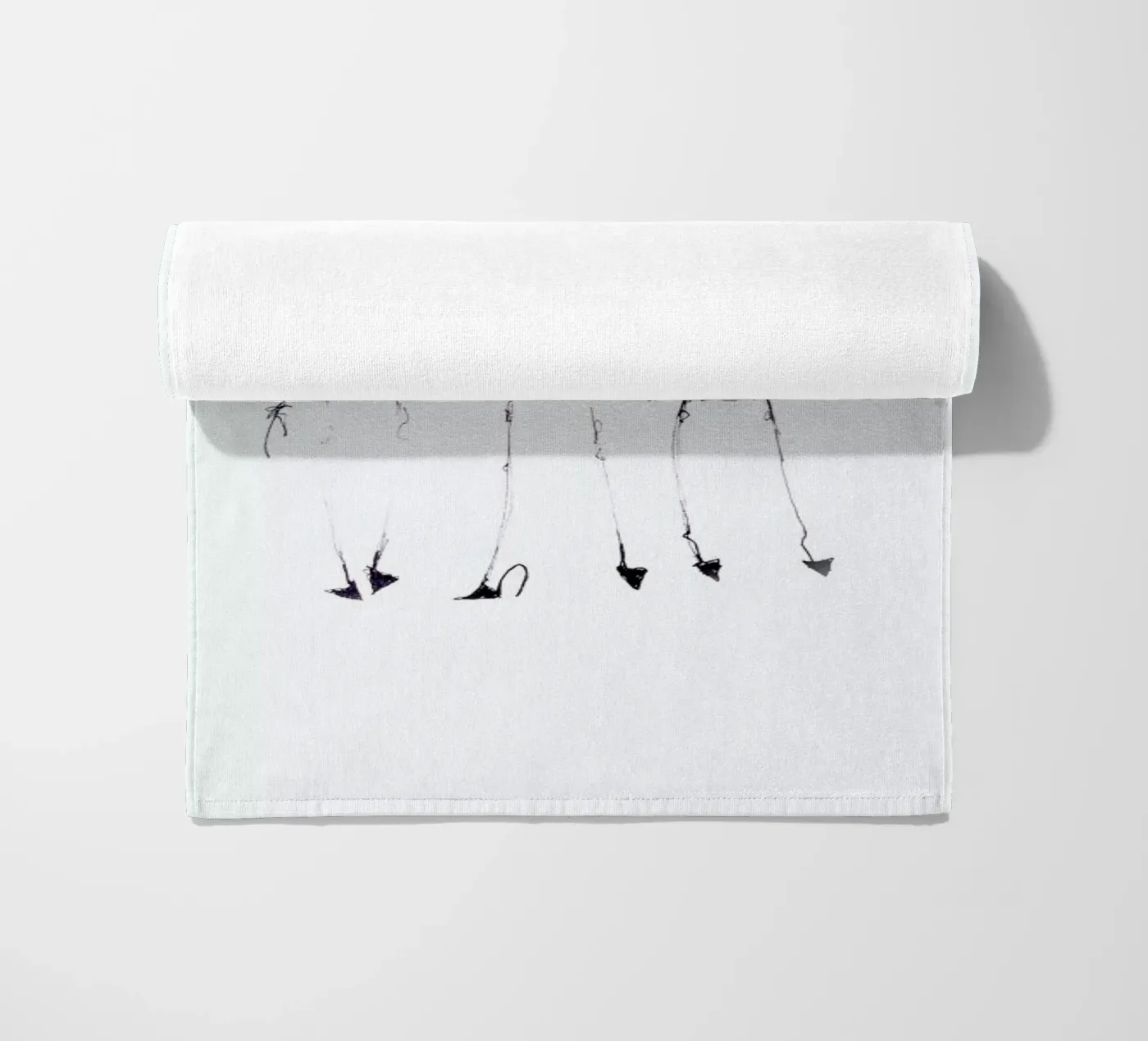 Berries beach towel by Gretchen Roehrs