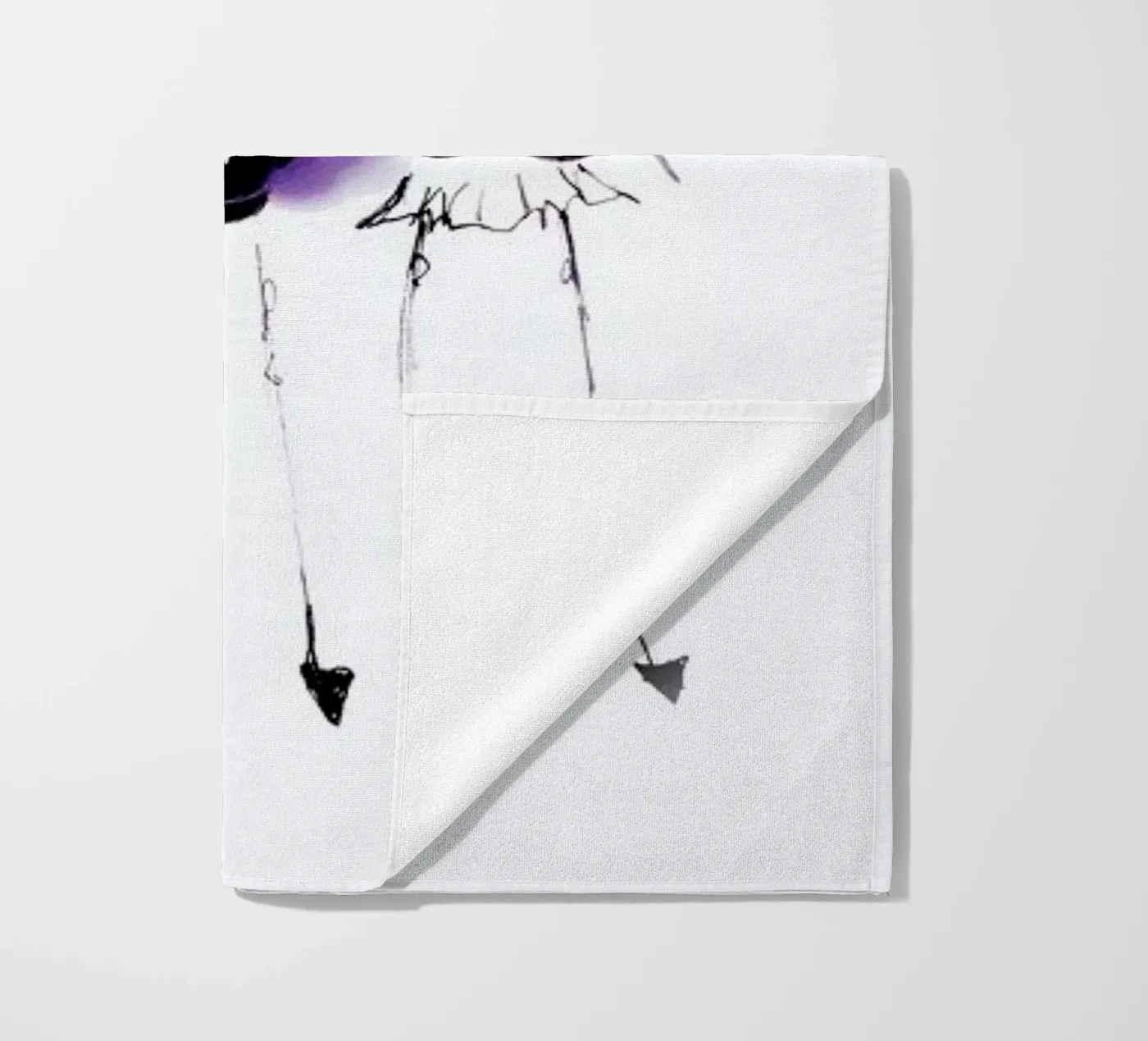 Berries beach towel by Gretchen Roehrs