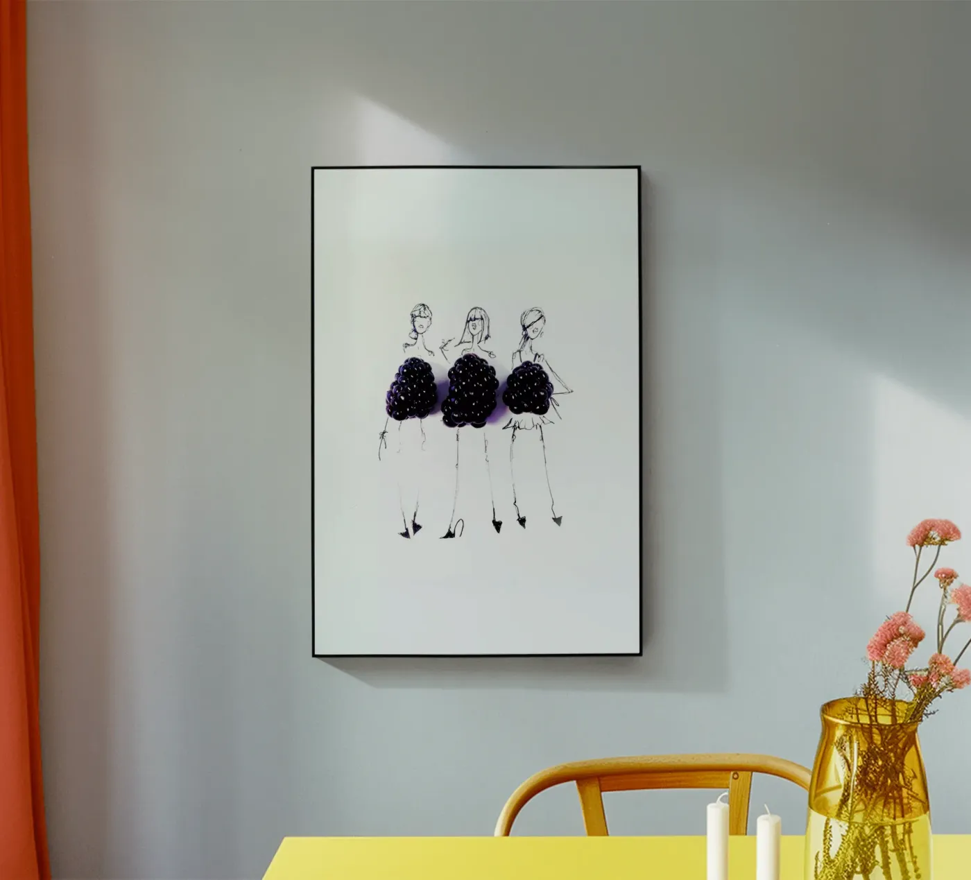 Berries plexiglas de Gretchen Roehrs