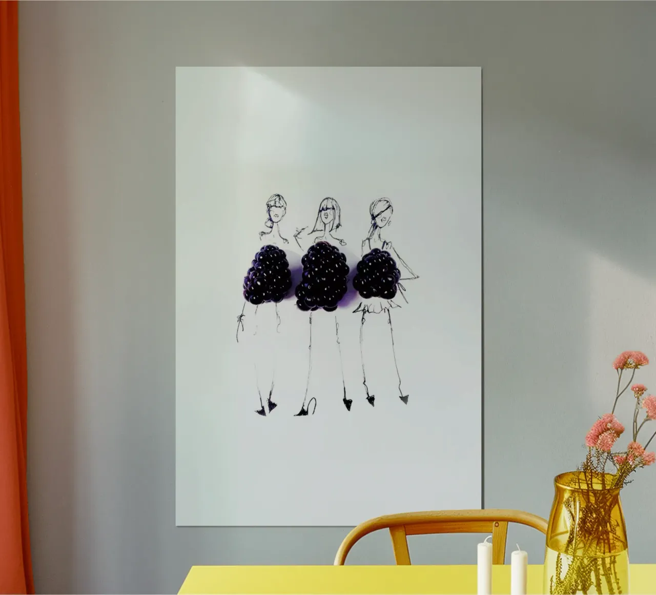 Berries carta hahnemühle da Gretchen Roehrs