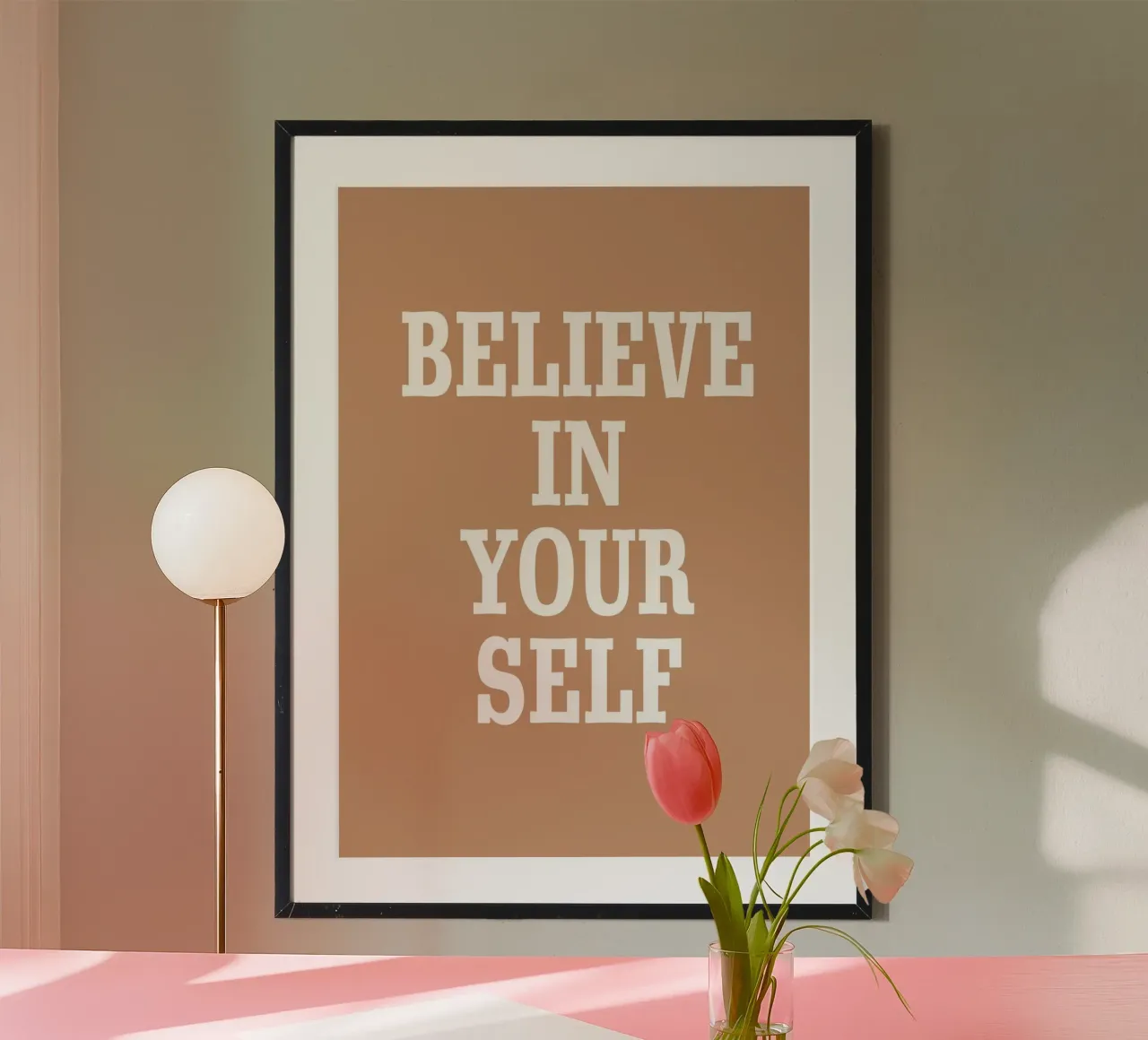 Believe in your self hahnemühle de WORD & WONDER