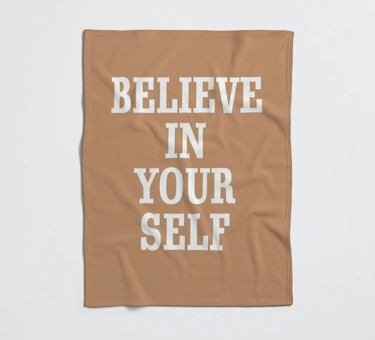 Believe in your self coperta in pile da WORD & WONDER