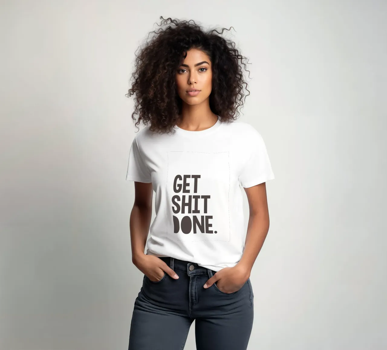Get Shit Done t-shirt van WORD & WONDER