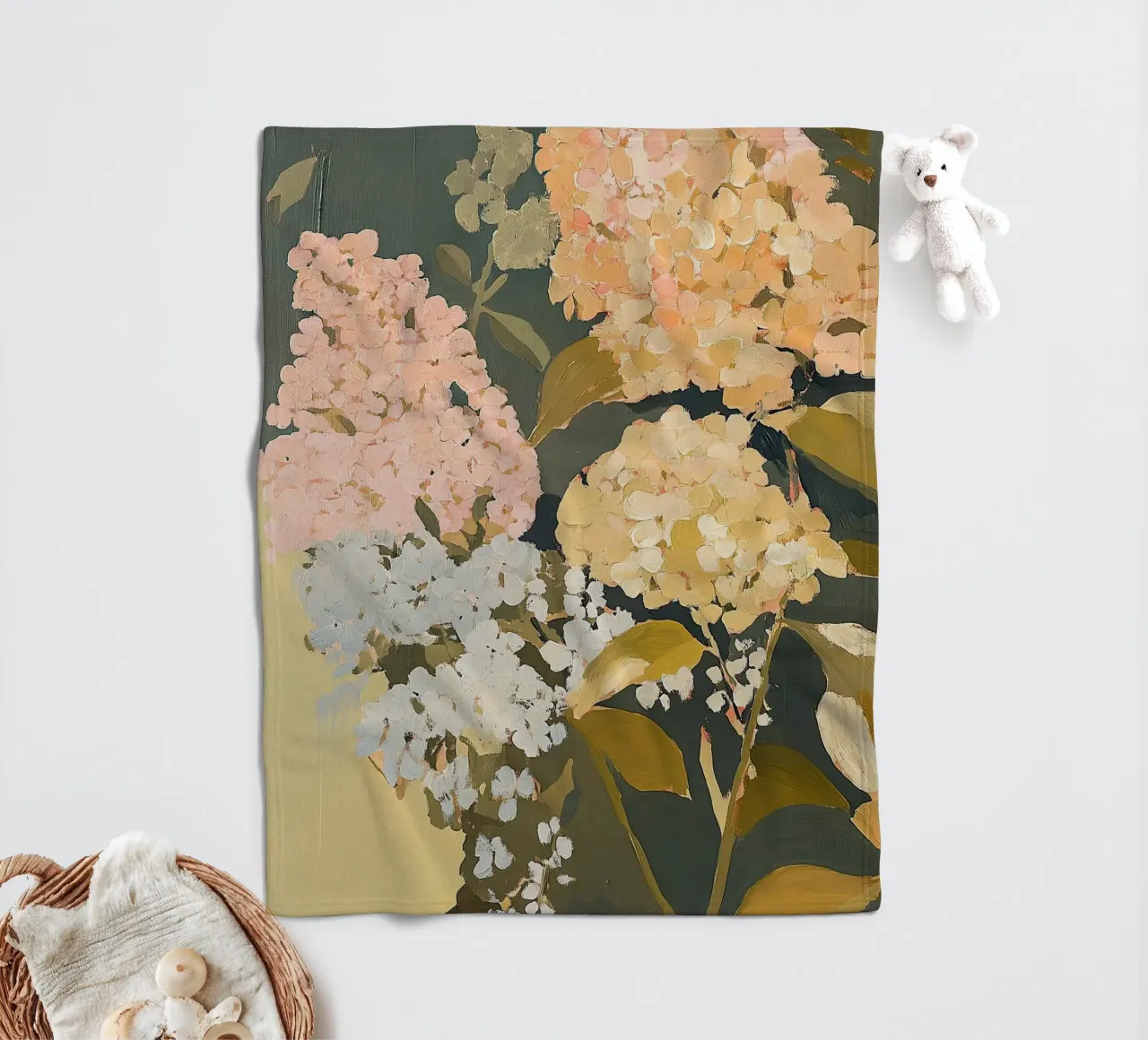 Grazia di metà secolo in fiore coperta in pile da Euphoria Theresa