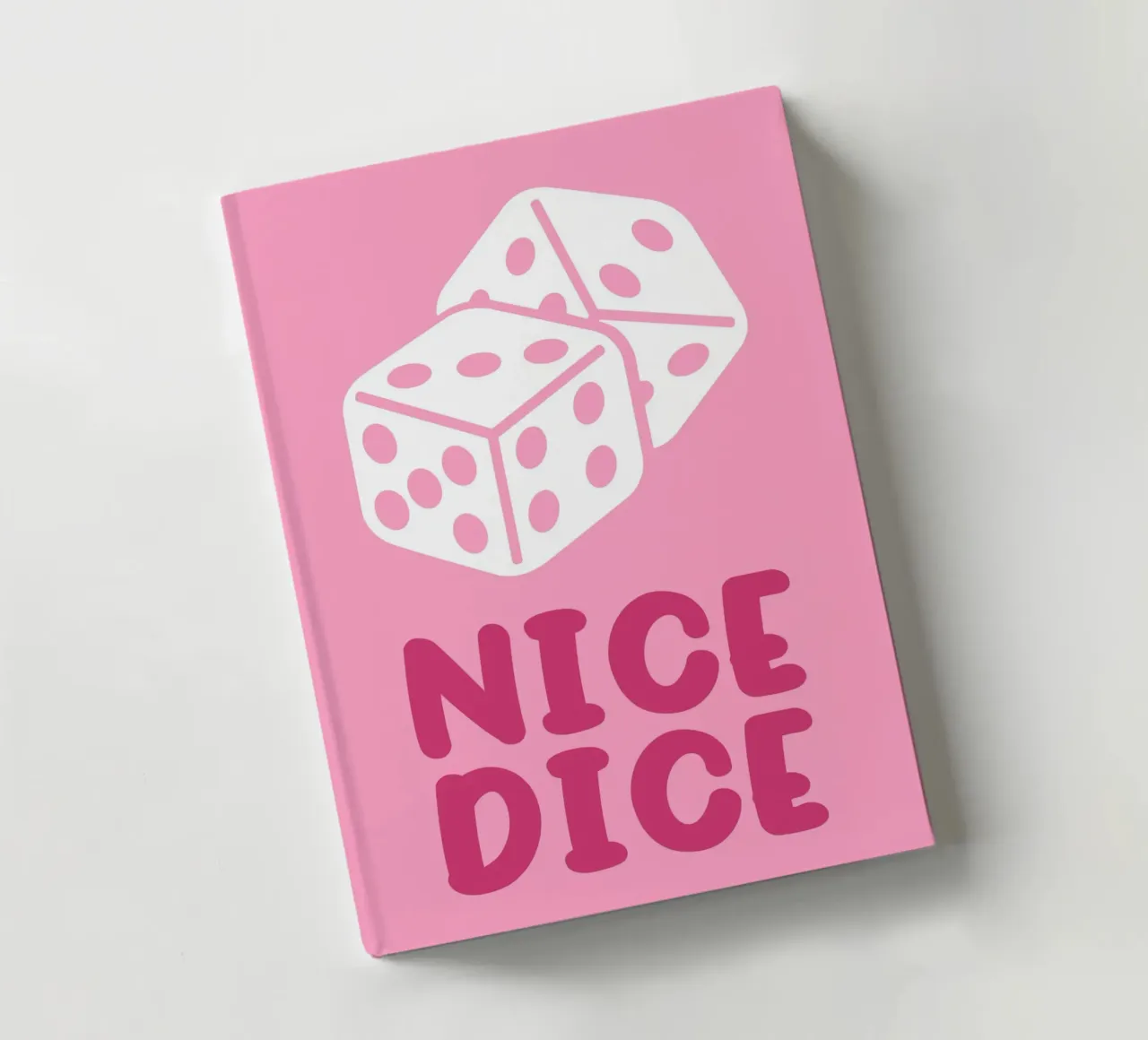 Nice Dice notebook by WORD & WONDER