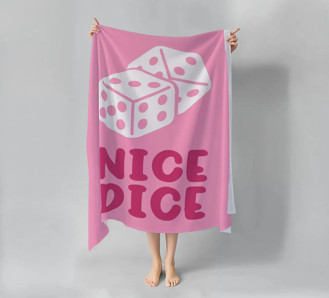 Nice Dice telo mare da WORD & WONDER