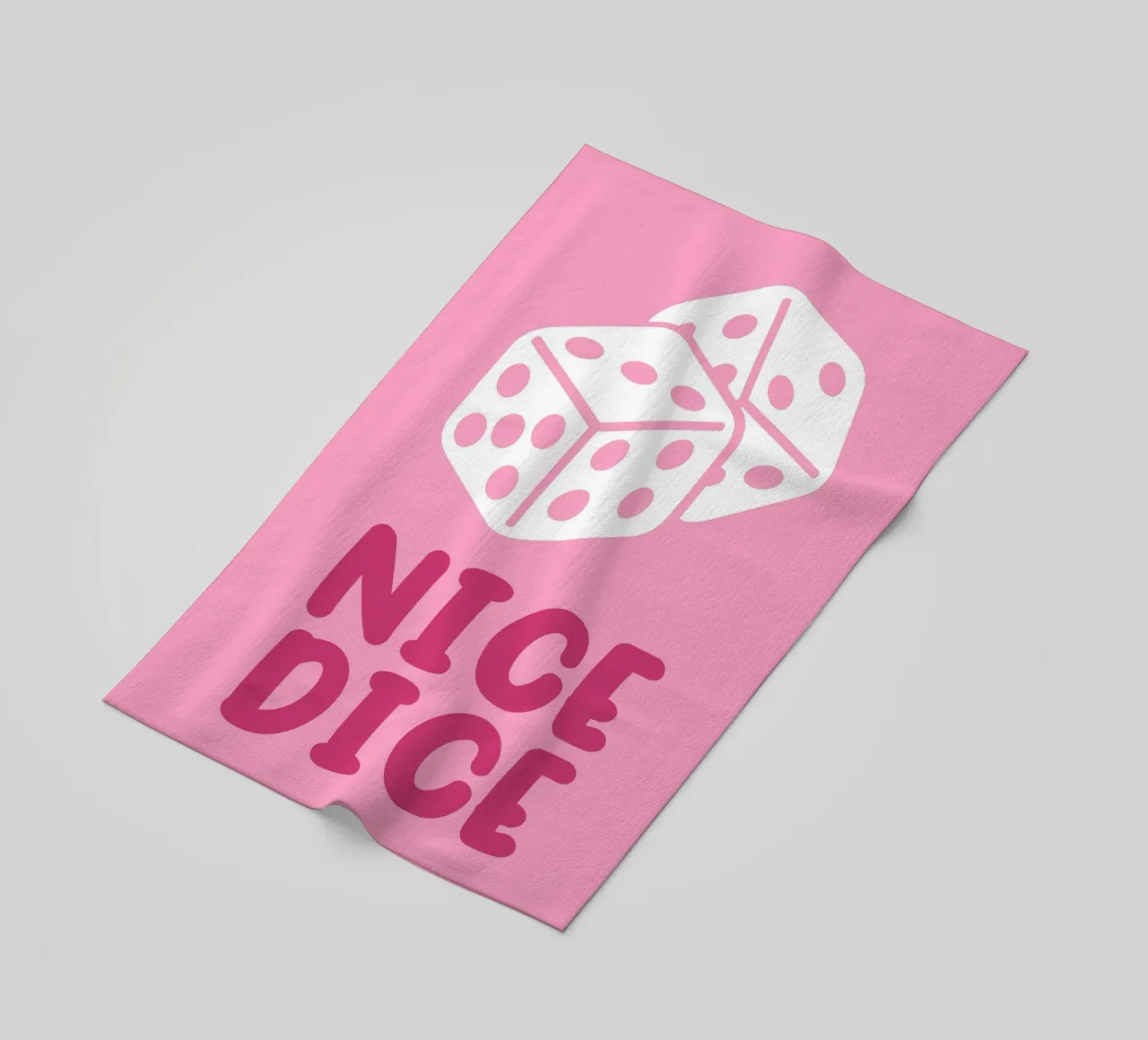 Nice Dice telo mare da WORD & WONDER