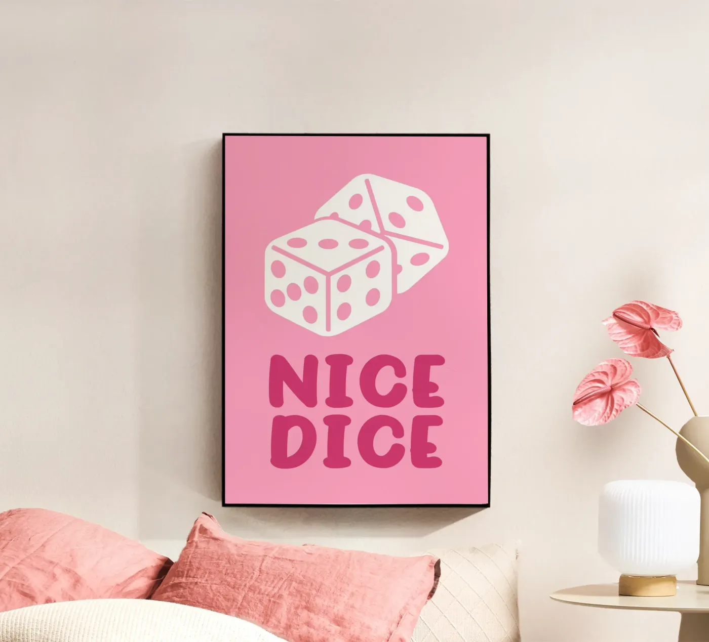 Nice Dice plexiglas de WORD & WONDER