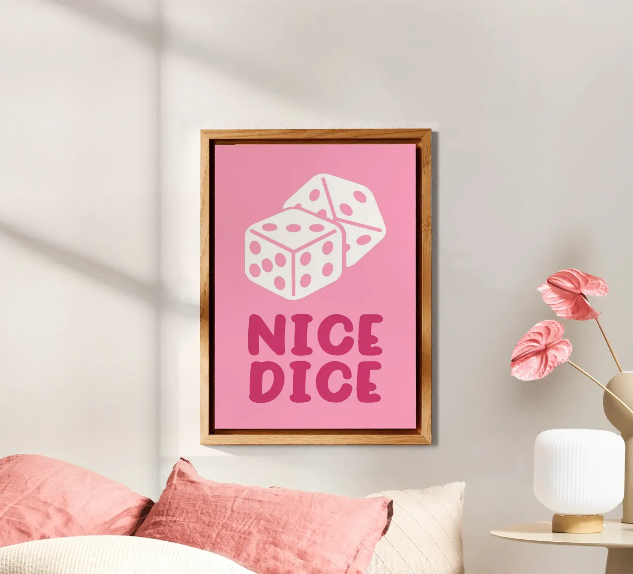 Nice Dice alluminio dibond da WORD & WONDER