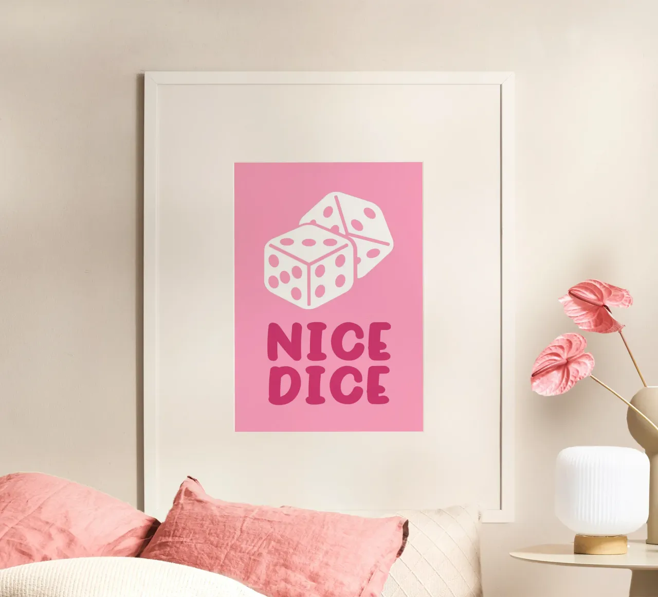Nice Dice poster da WORD & WONDER