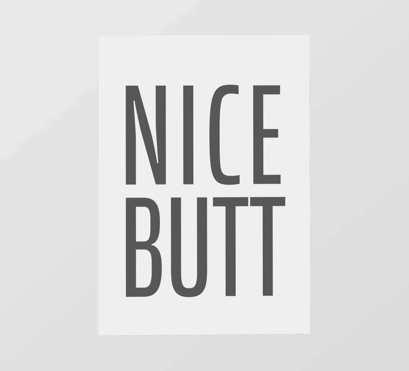 Nice Butt pellicola backlit da WORD & WONDER