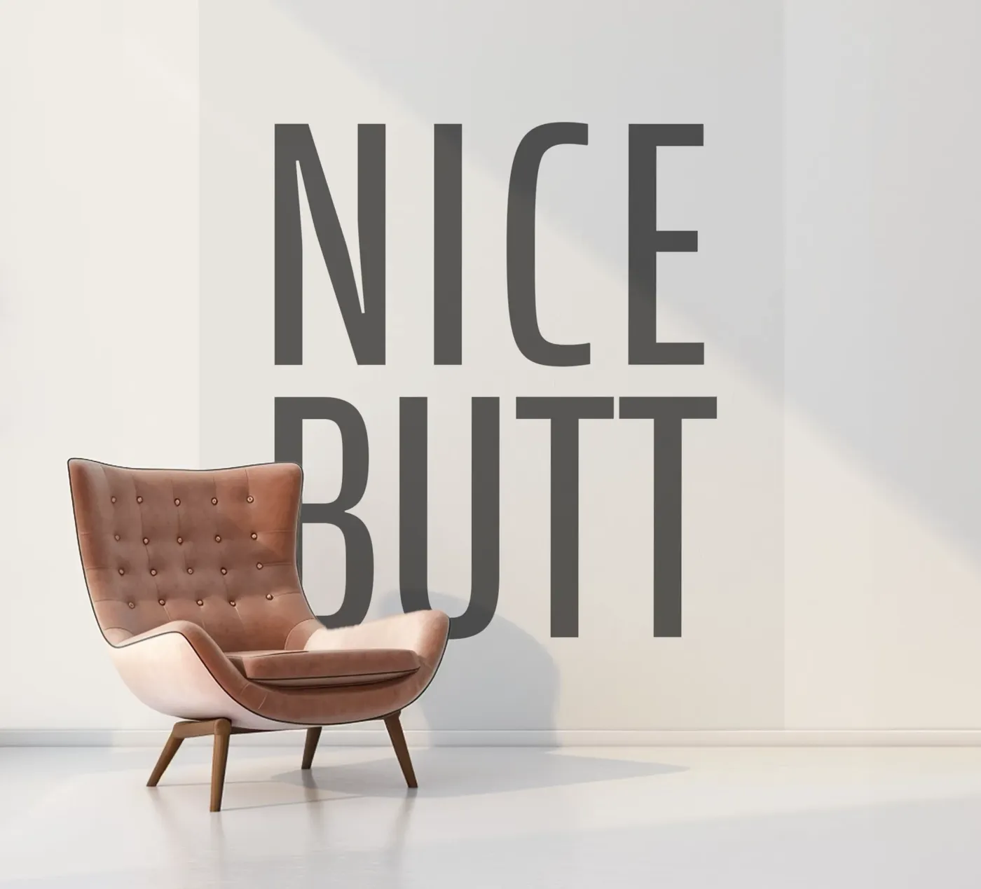 Nice Butt fotobehang van WORD & WONDER