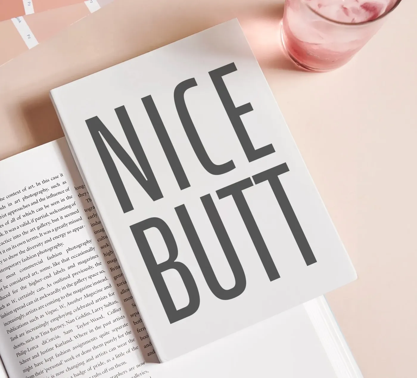 Nice Butt notebook by WORD & WONDER