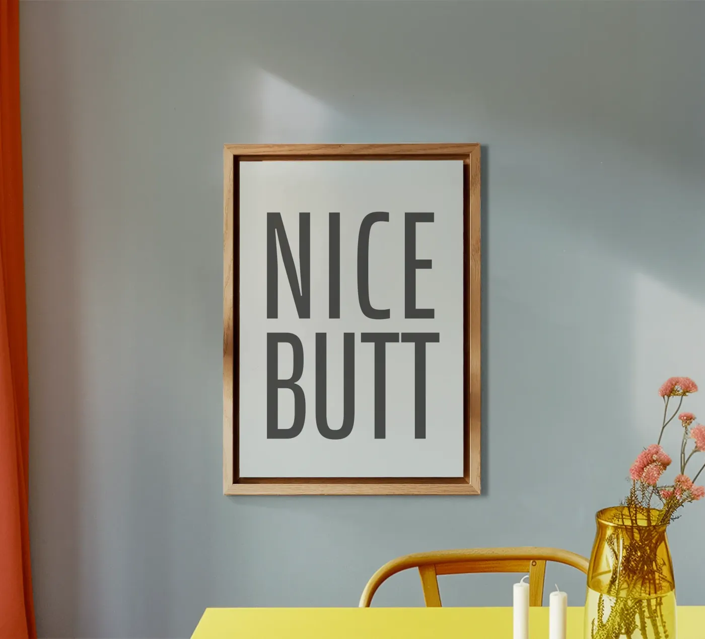 Nice Butt forex plate by WORD & WONDER