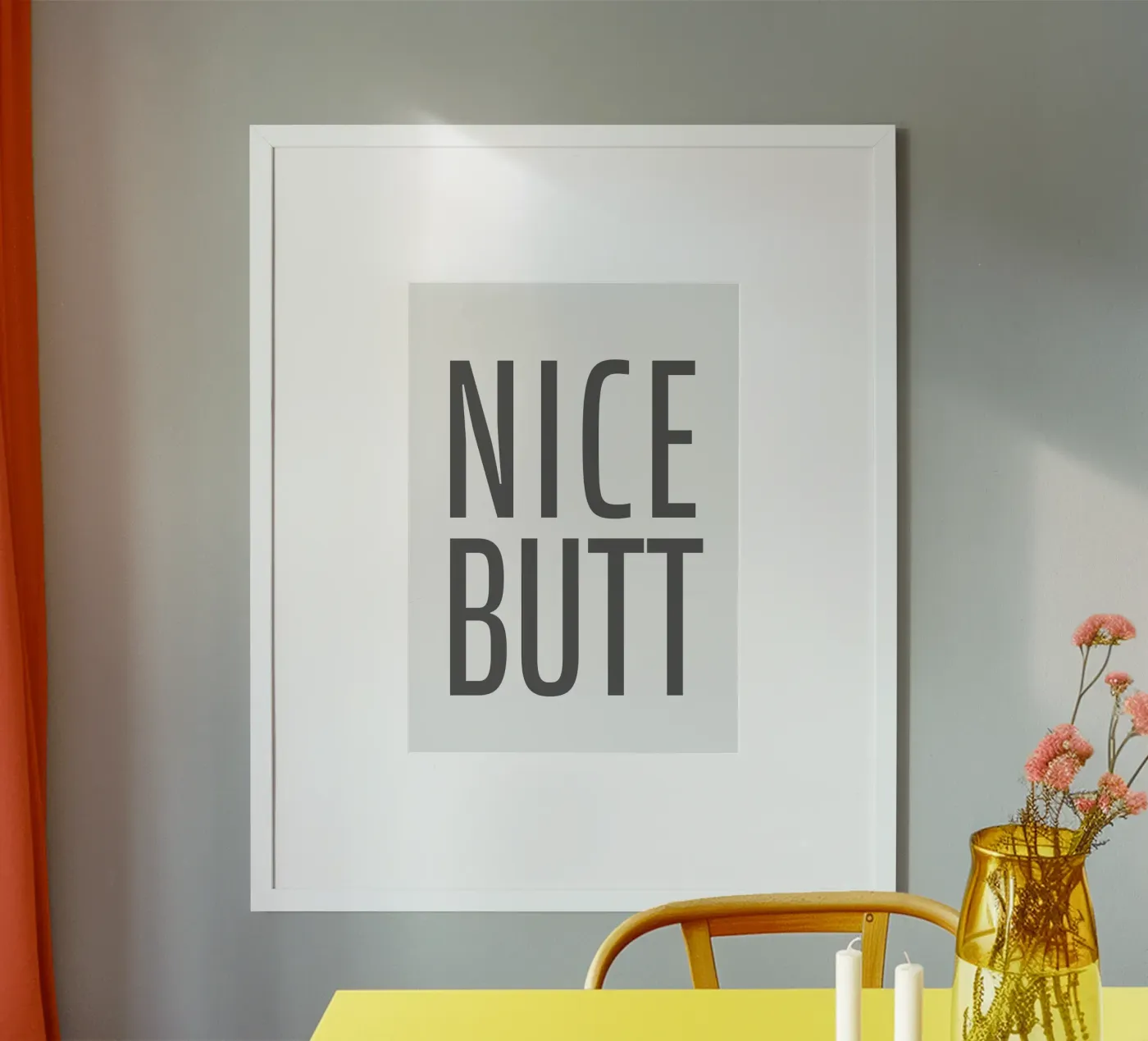 Nice Butt poster da WORD & WONDER