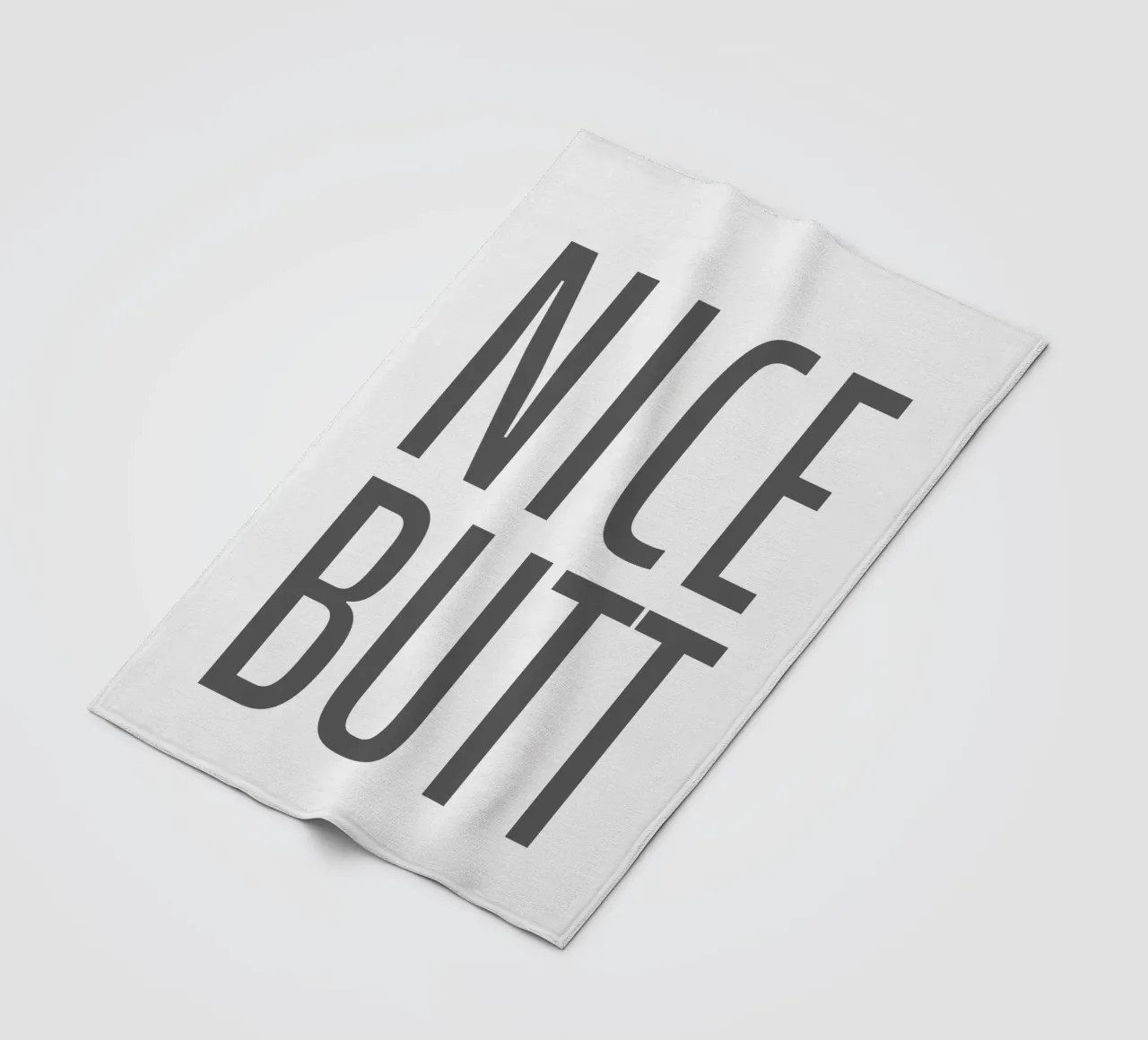 Nice Butt Fleecedecke von WORD & WONDER