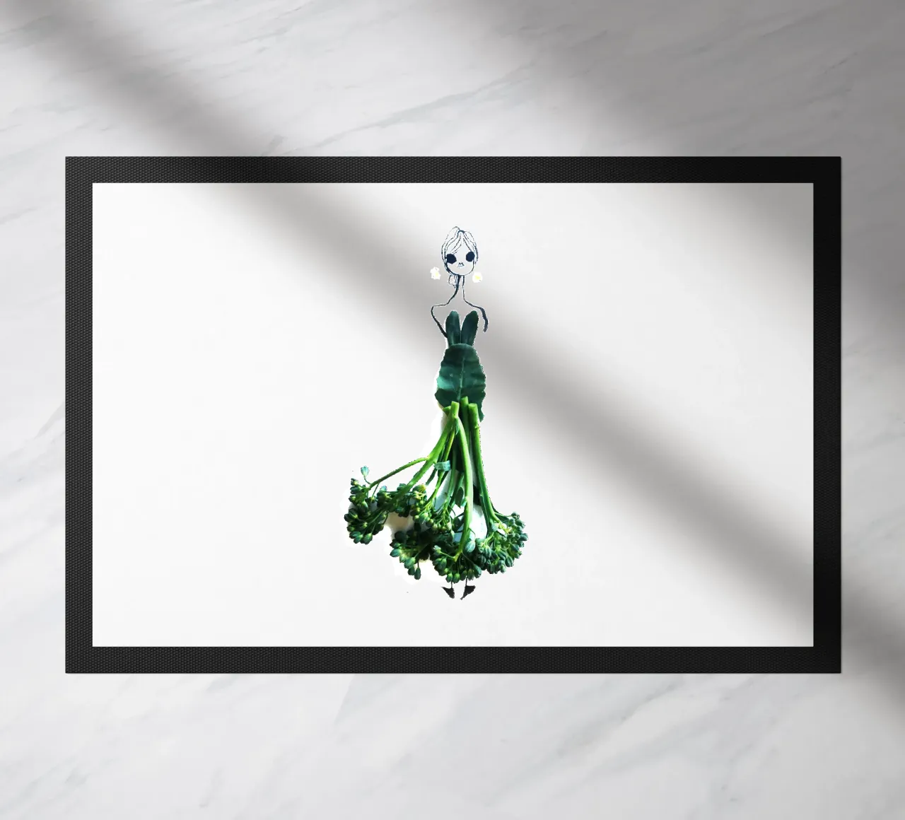 Broccolini deurmat van Gretchen Roehrs