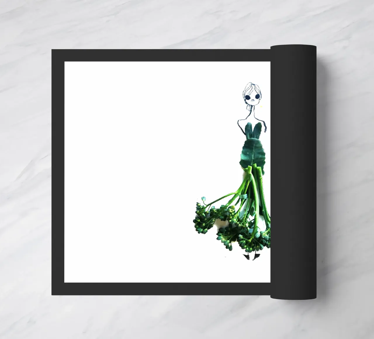 Broccolini deurmat van Gretchen Roehrs