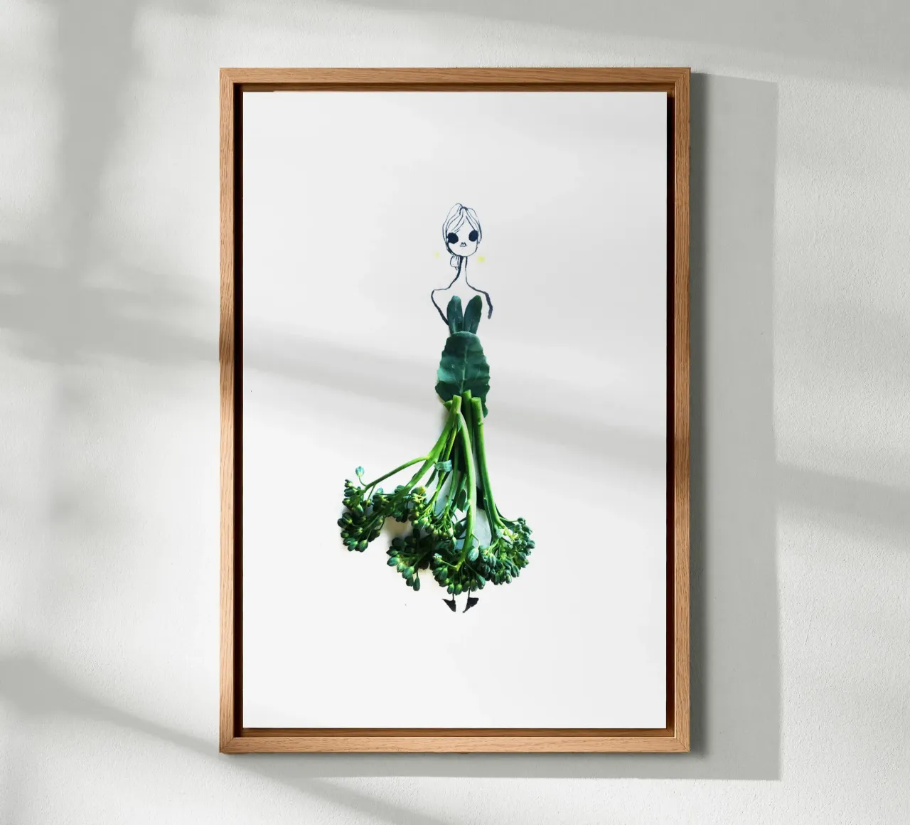 Broccolini alluminio dibond da Gretchen Roehrs