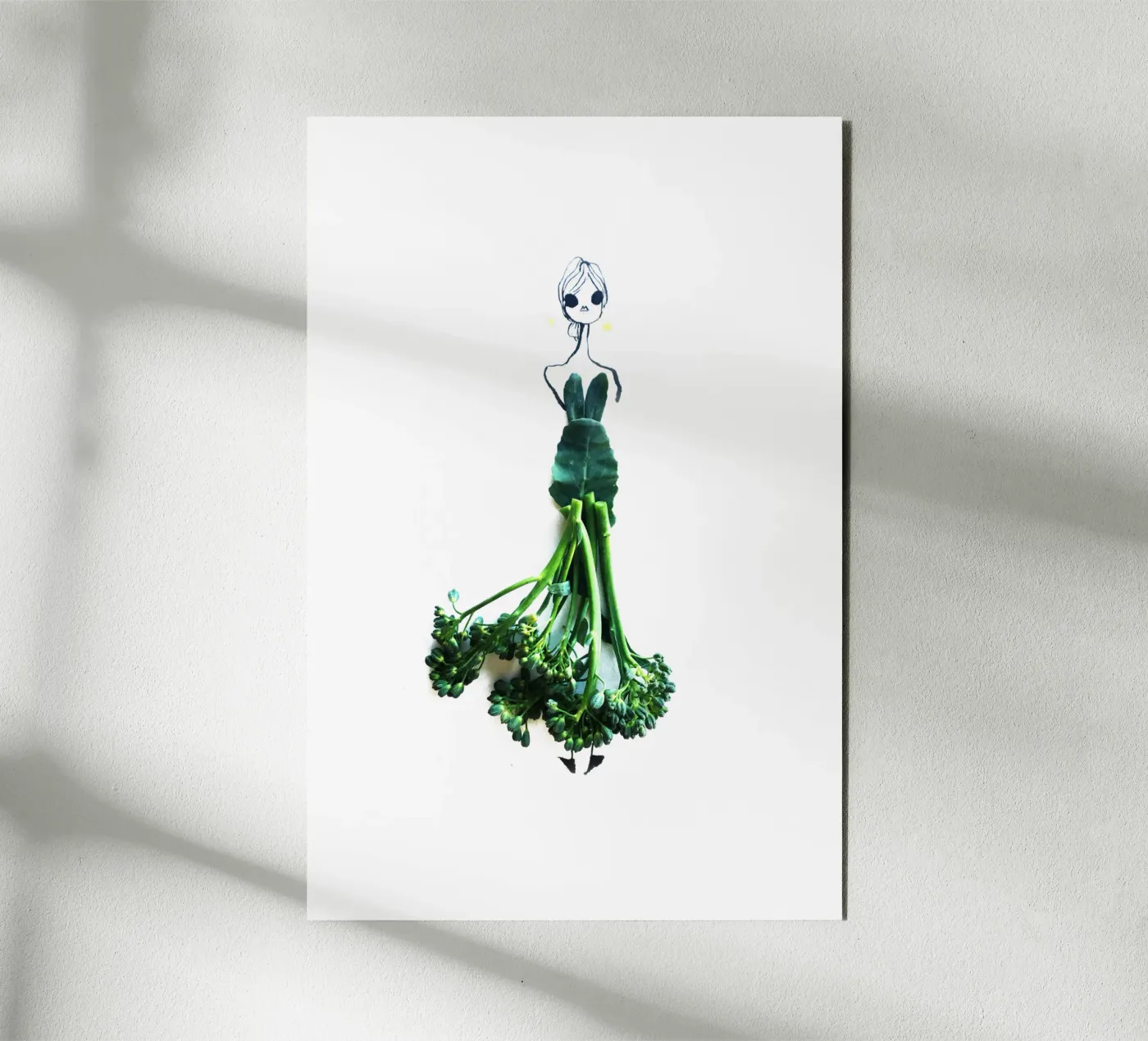 Broccolini alluminio dibond da Gretchen Roehrs