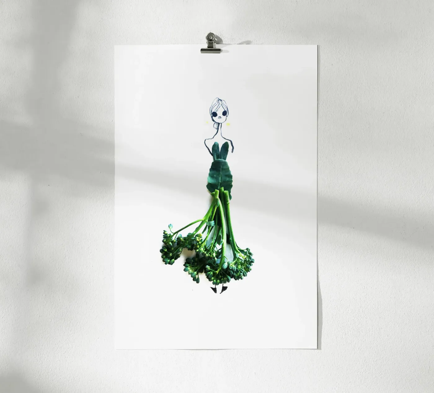 Broccolini poster van Gretchen Roehrs