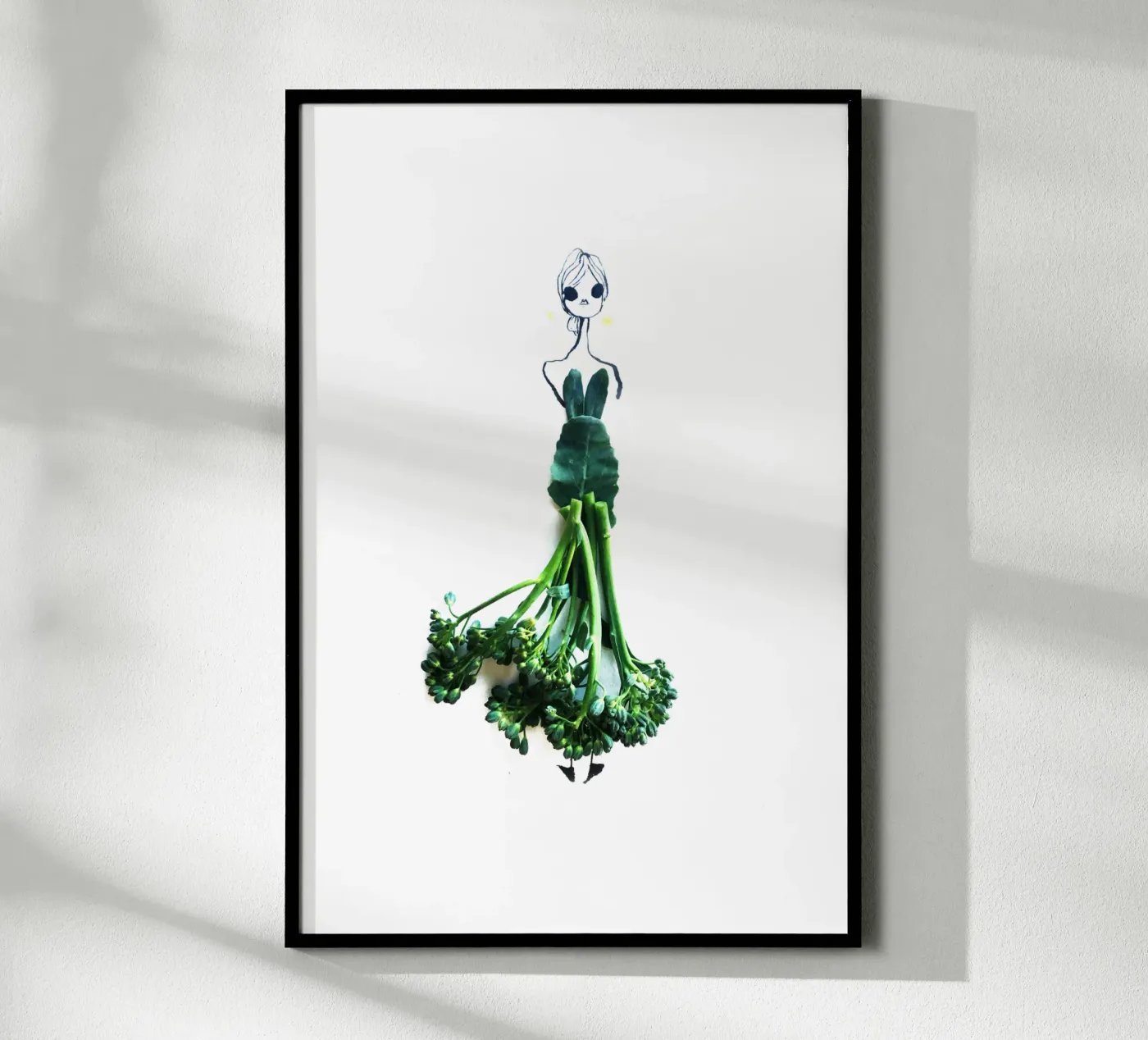 Broccolini poster van Gretchen Roehrs