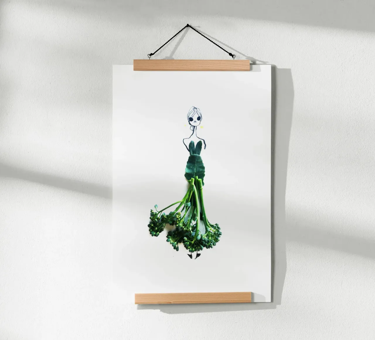 Broccolini poster da Gretchen Roehrs