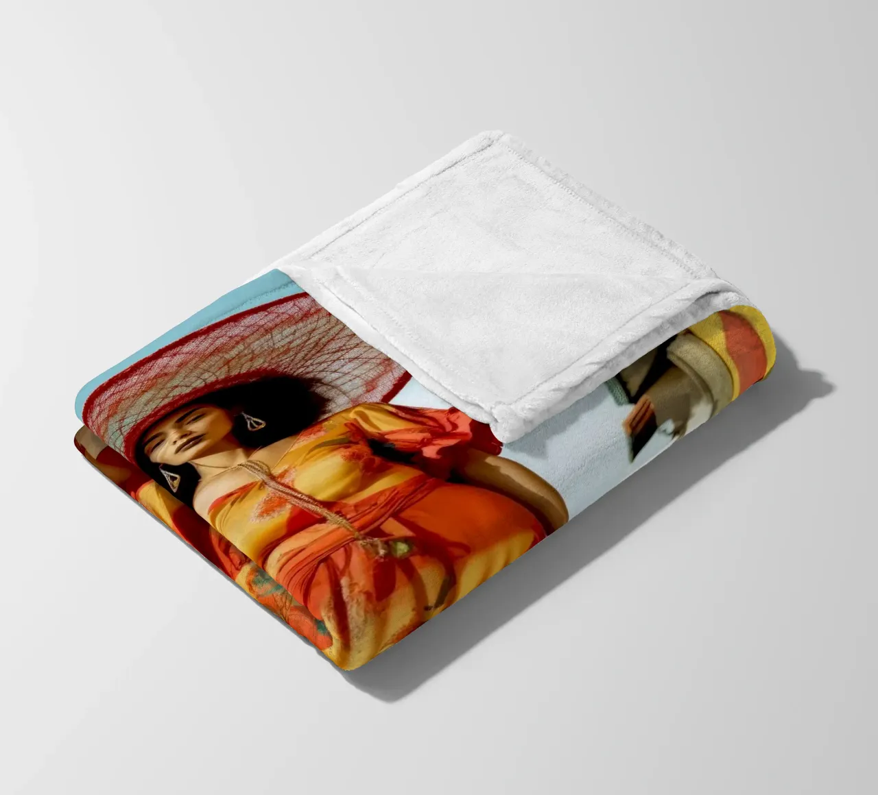 Messico vita donna coperta in pile da Justyna Jaszke JBJart