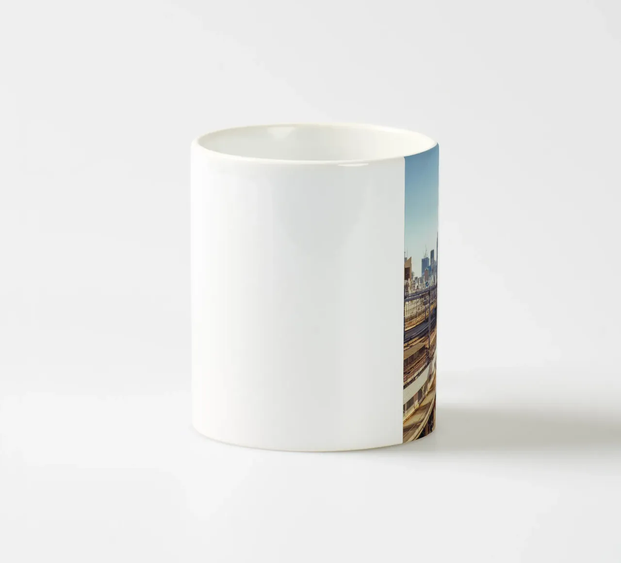 Ueno Station - Tokyo, Japan ceramic mug by Marcel Bisig