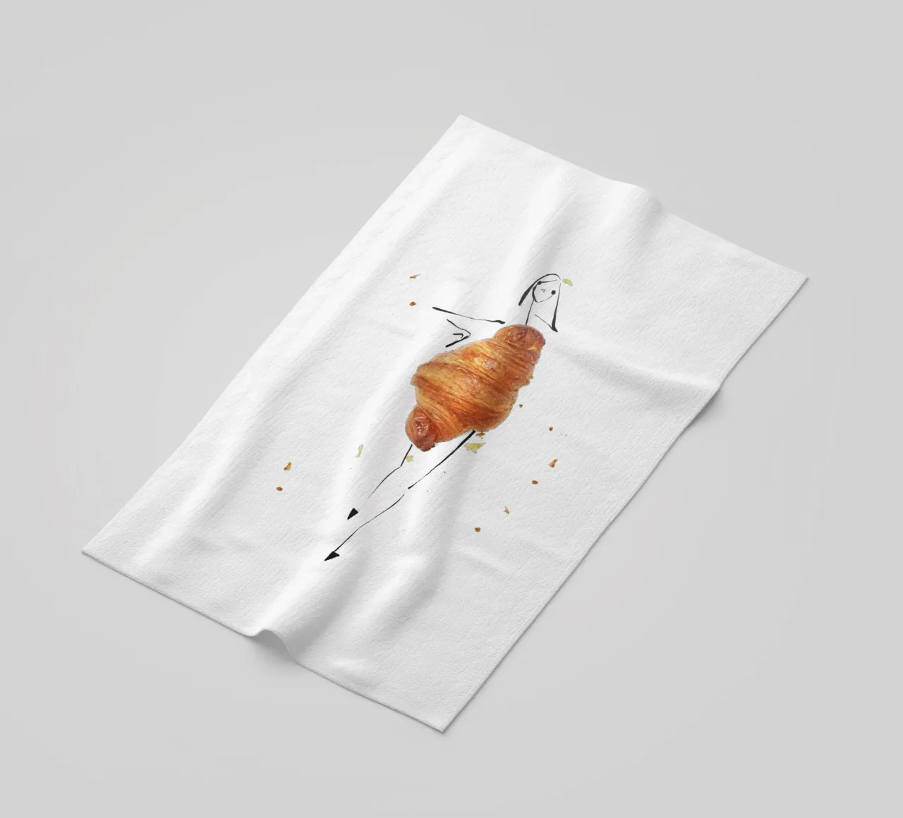 Croissant telo mare da Gretchen Roehrs