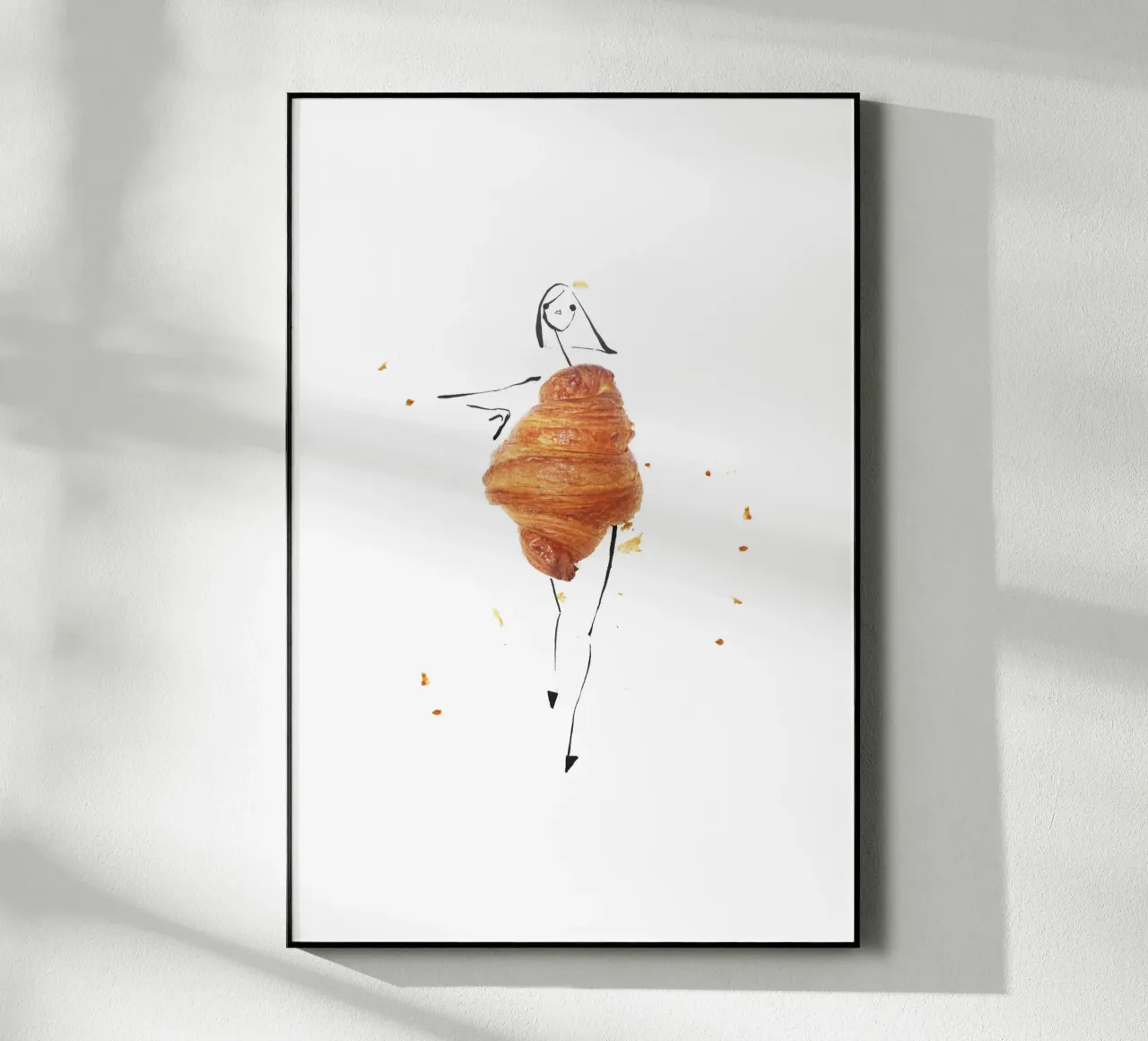 Croissant plexiglass da Gretchen Roehrs