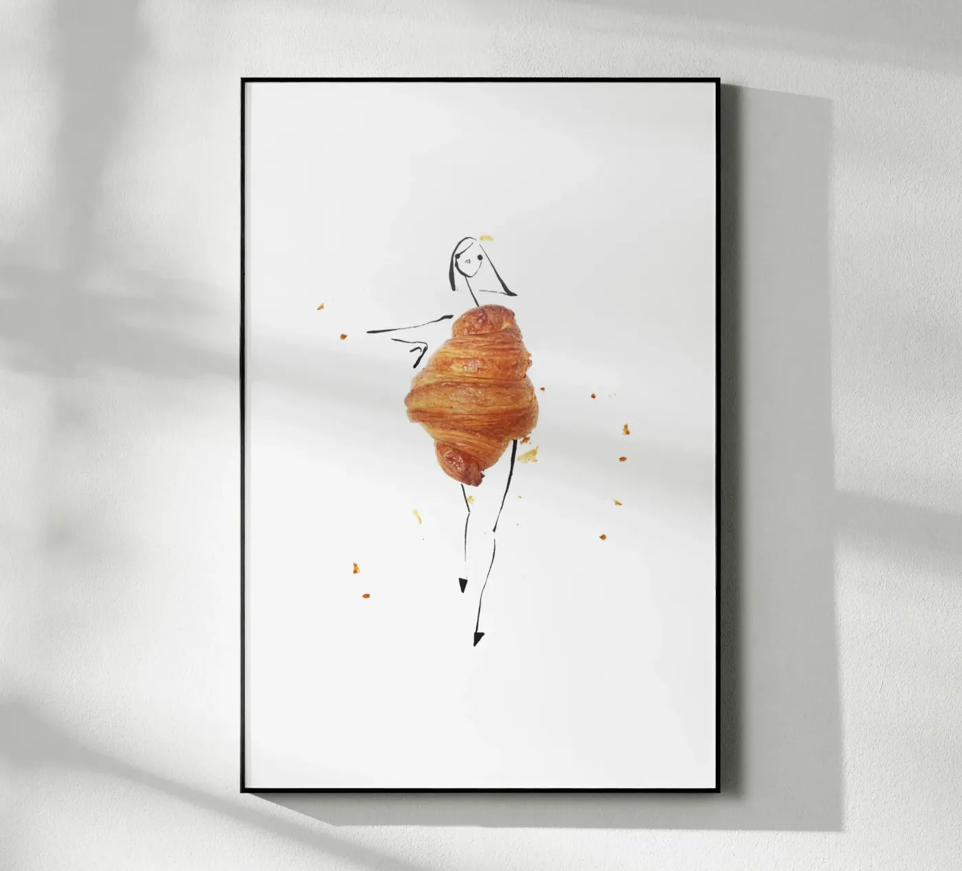Croissant plexiglass da Gretchen Roehrs