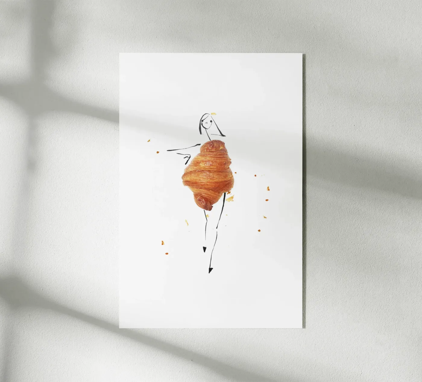 Croissant plexiglass da Gretchen Roehrs