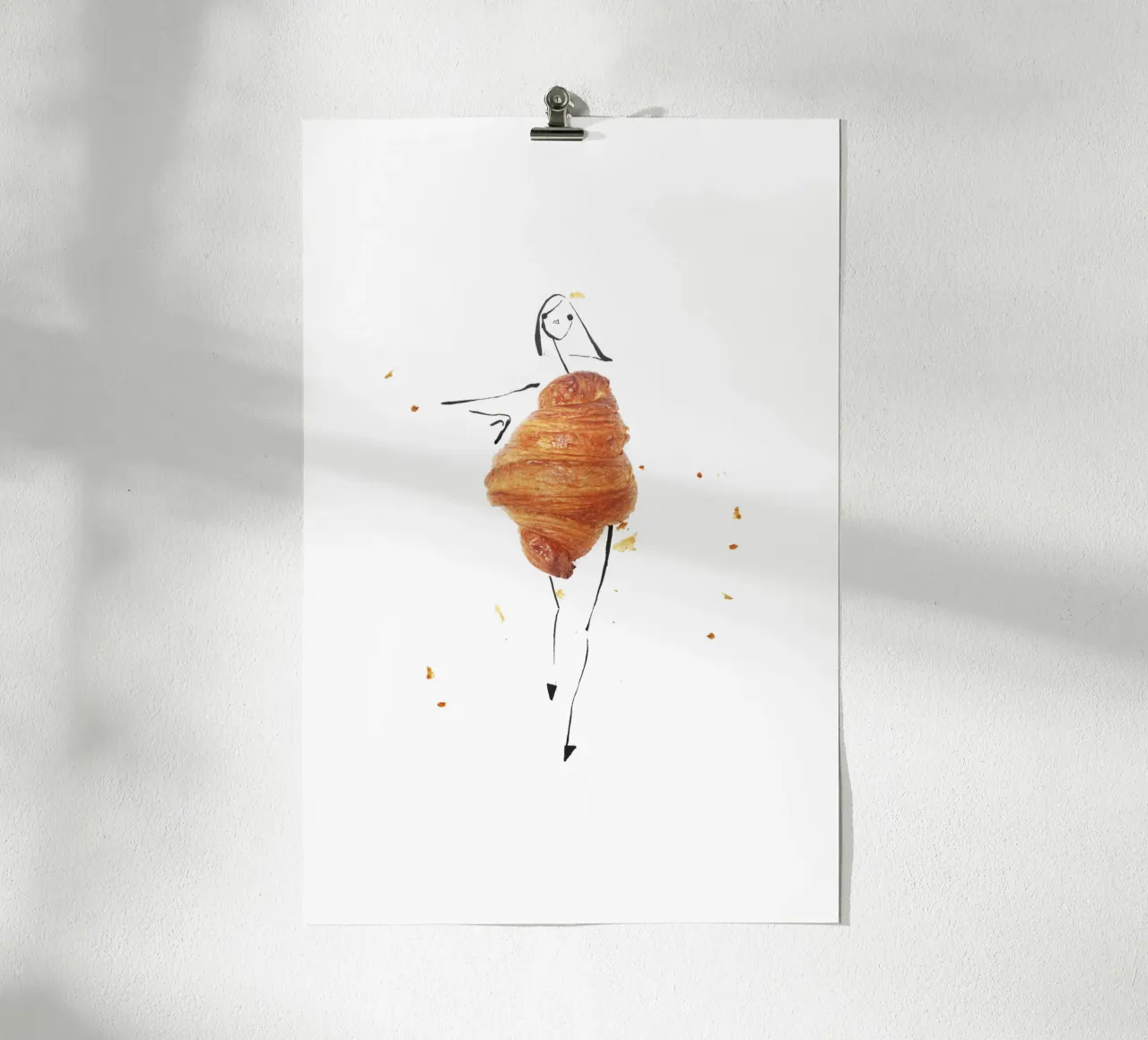 Croissant poster da Gretchen Roehrs