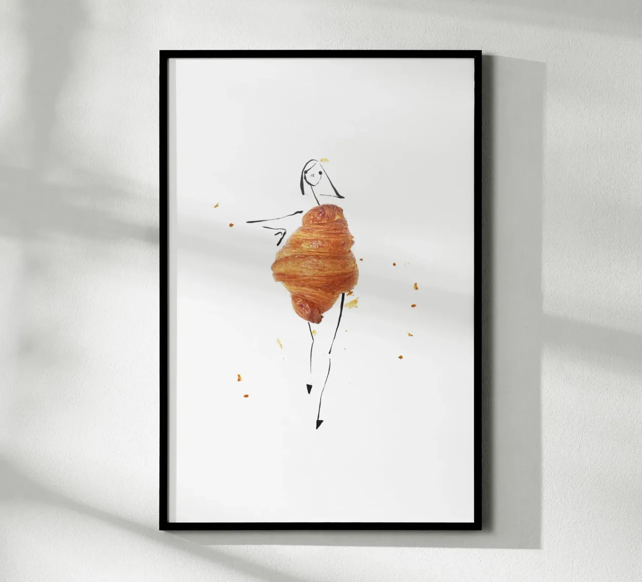 Croissant poster da Gretchen Roehrs