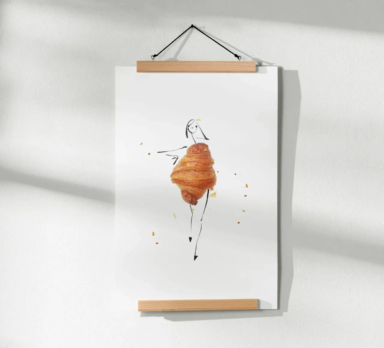 Croissant poster da Gretchen Roehrs