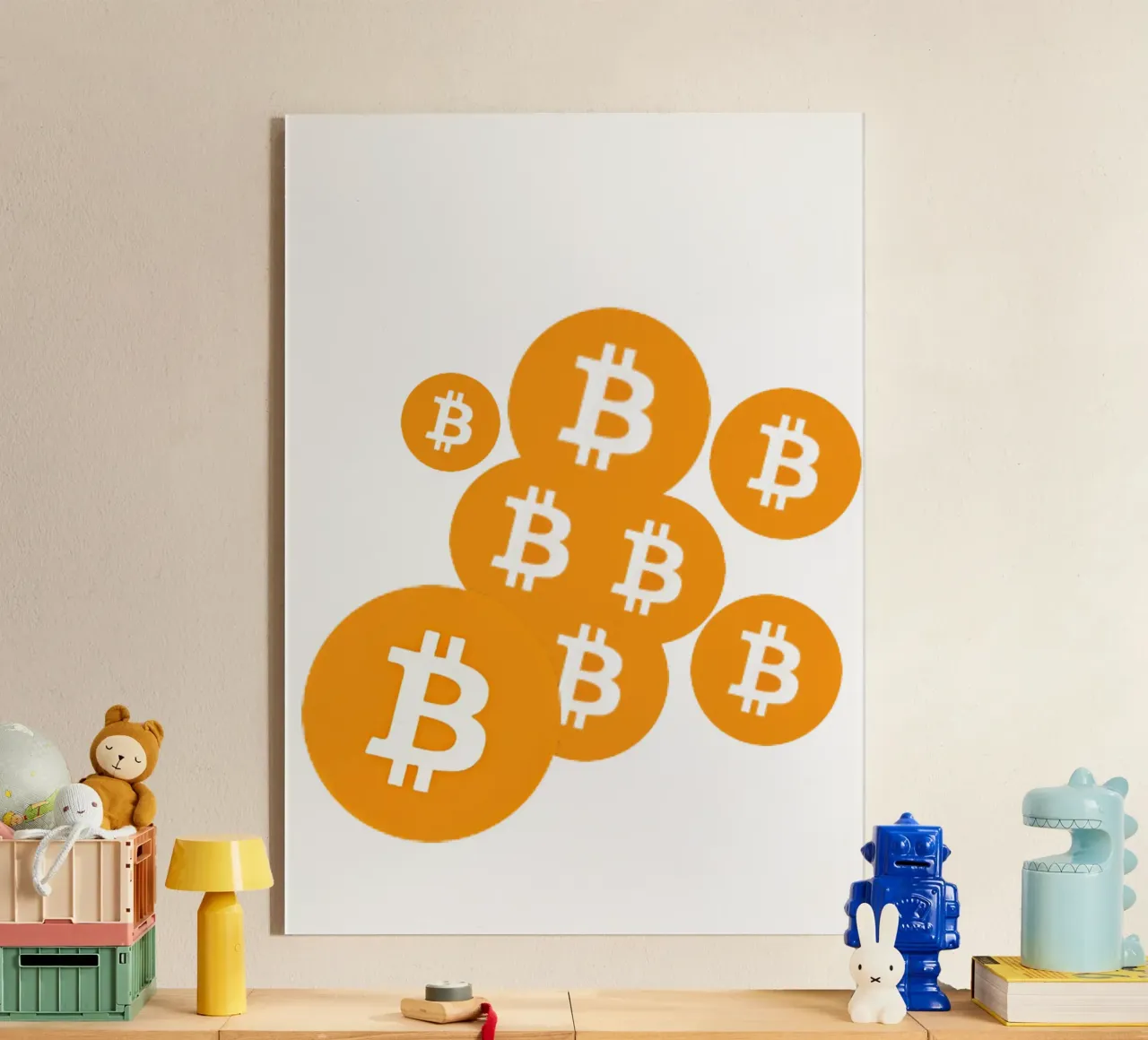 BTC_Rain I plexiglass da Crypto_Jungle