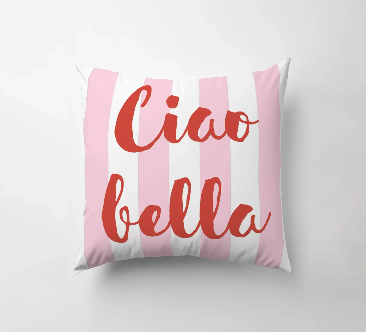 Ciao Bella Preppy Art cuscino da pdigitalprints