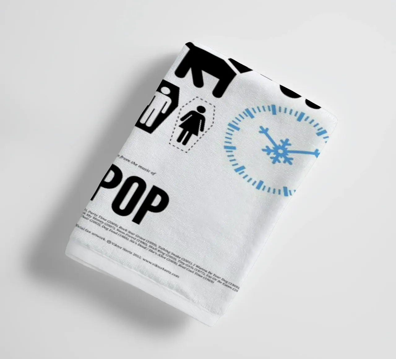 Iggy Pop asciugamano da bagno da Viktor Hertz