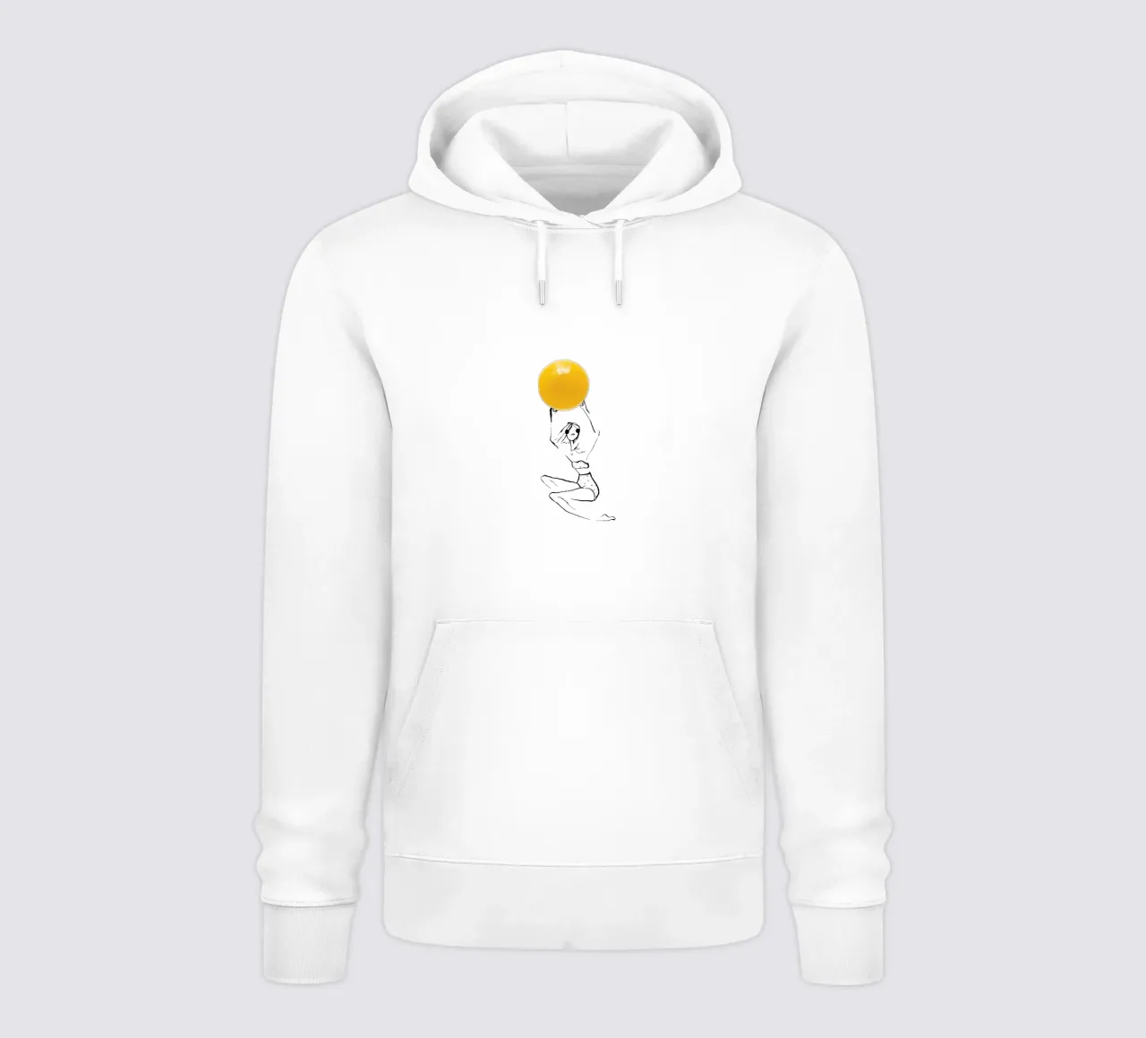 Yolk felpa con cappuccio da Gretchen Roehrs