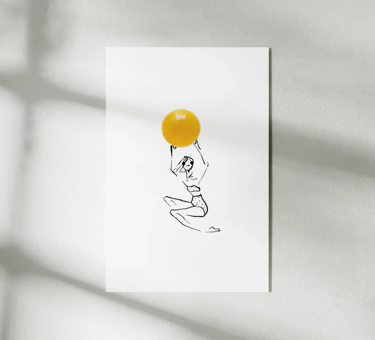 Yolk acryl van Gretchen Roehrs