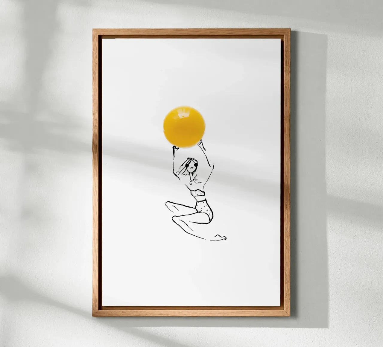 Yolk aluminium-dibond van Gretchen Roehrs