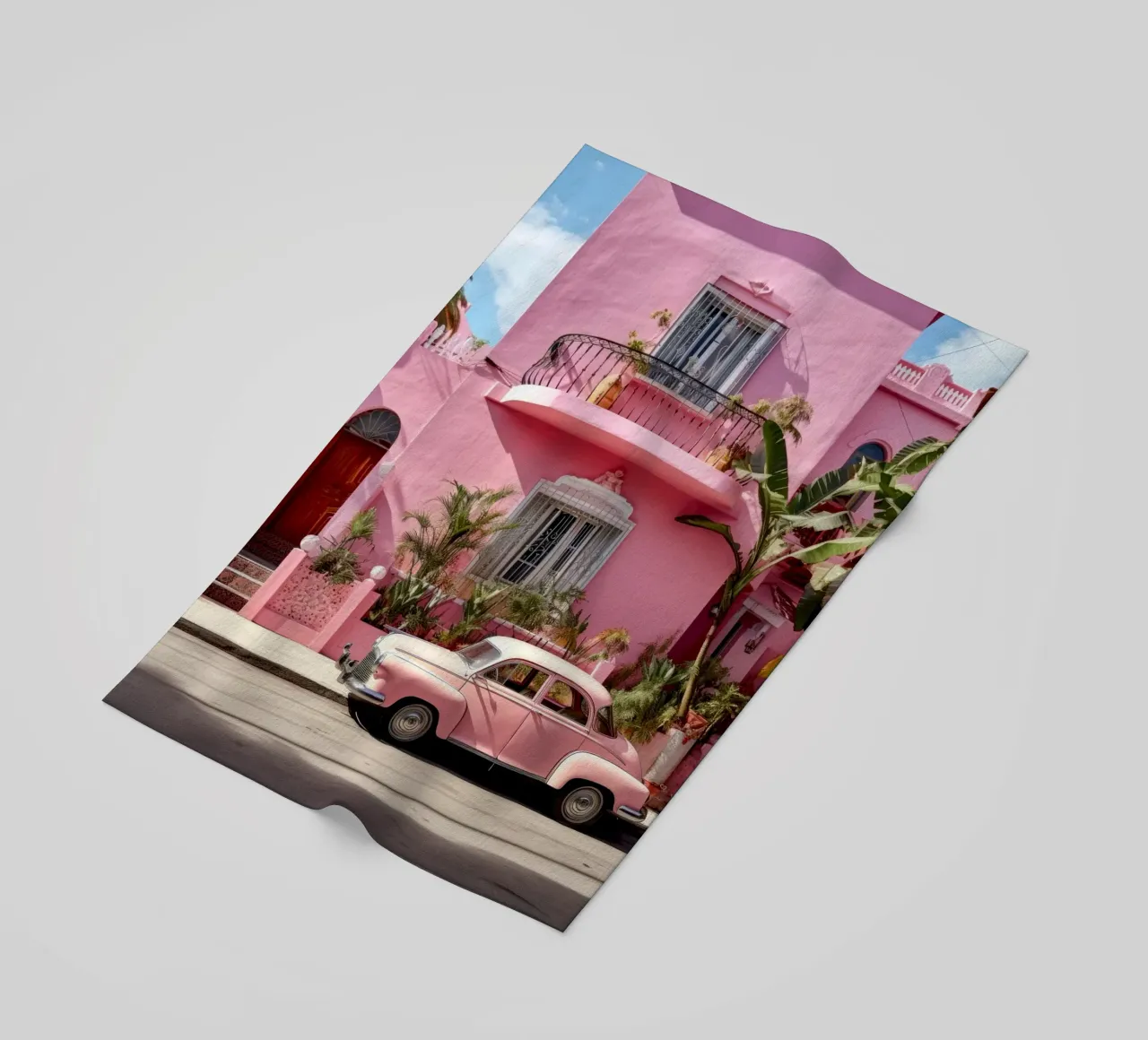 Città del Messico Vita messicana telo mare da Justyna Jaszke JBJart