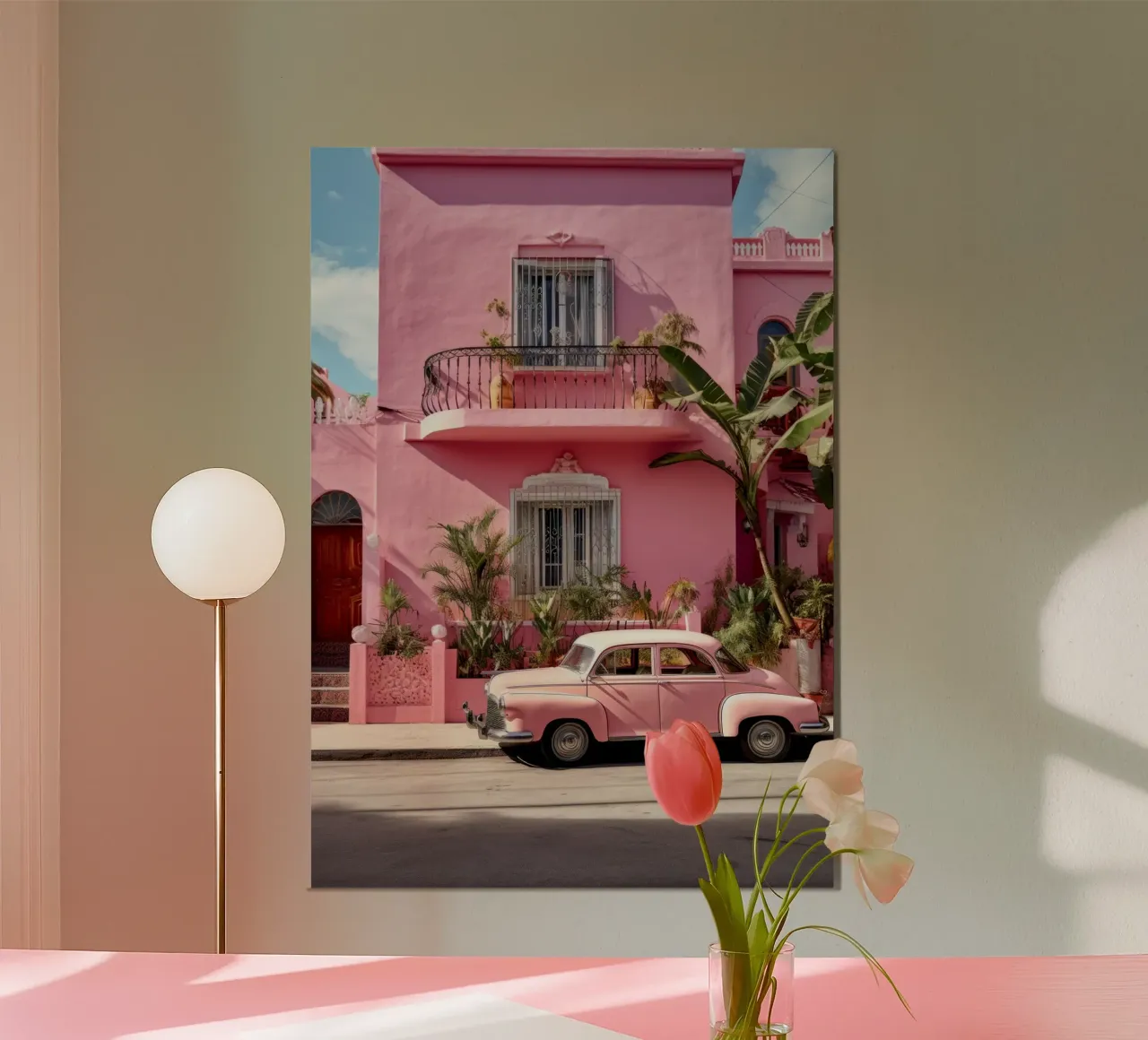 Mexico city Mexican life alu-dibond by Justyna Jaszke JBJart