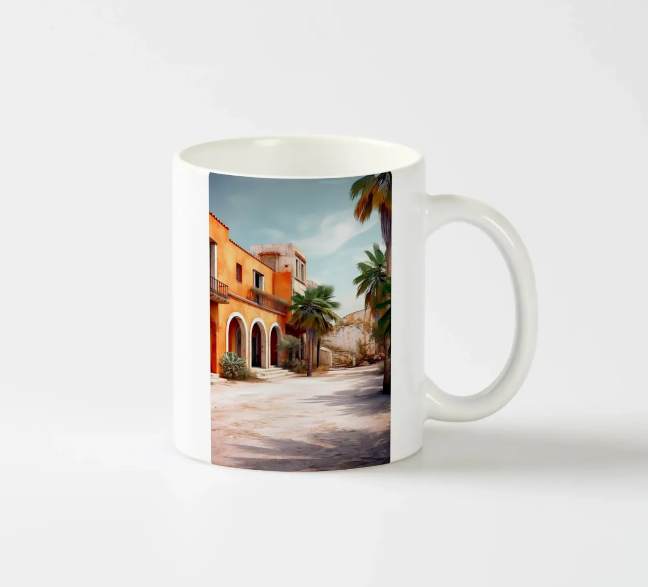 Città messicana tazza in ceramica da Justyna Jaszke JBJart