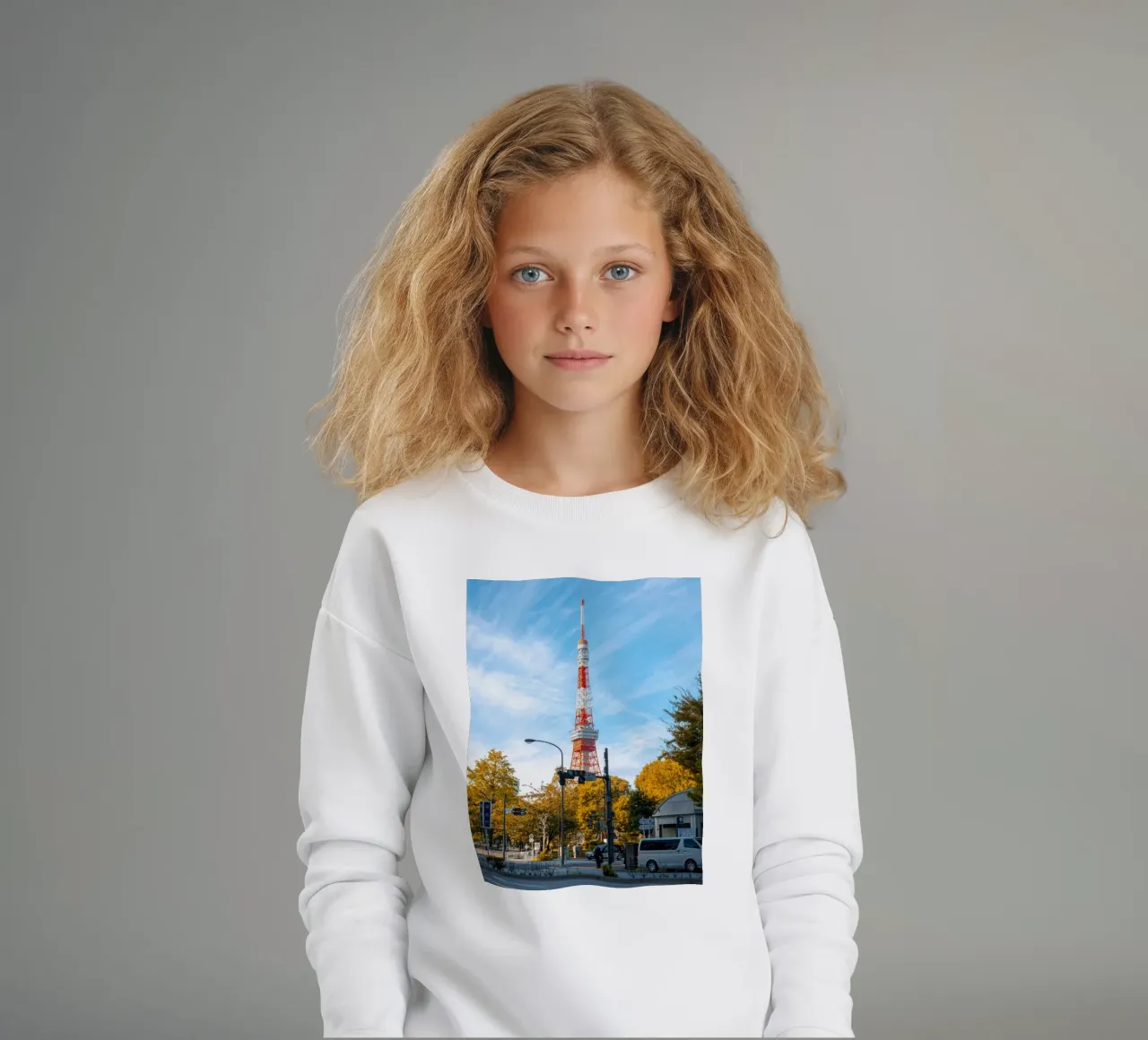 Torre di Tokyo, Giappone felpa bambino da Marcel Bisig