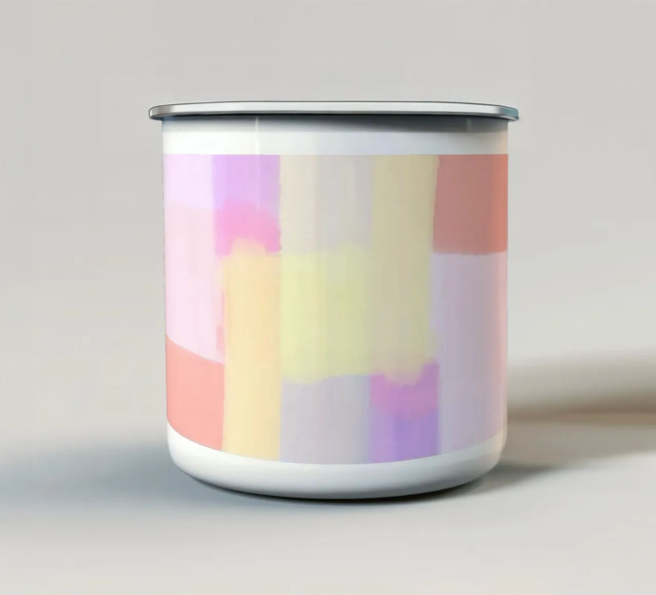 Art Check Emaille Tasse von Studio ROSAGRAU